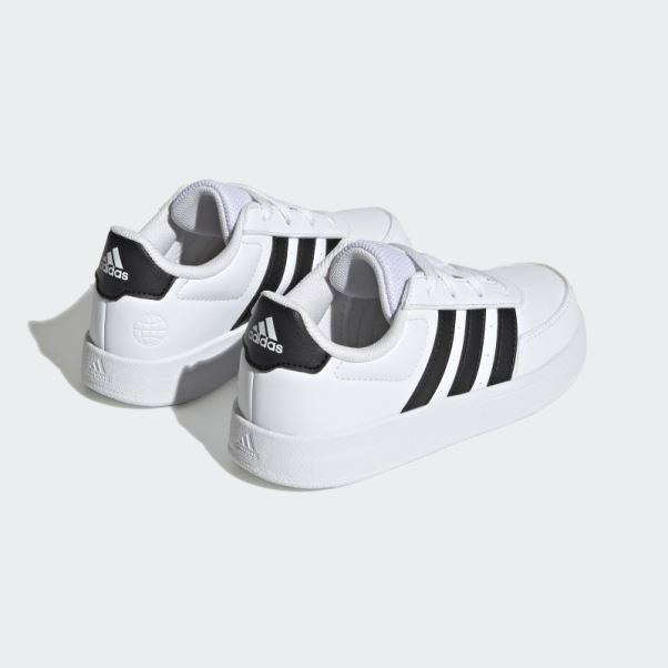 Chaussures Adidas Breaknet Lifestyle Court Lace Blanches