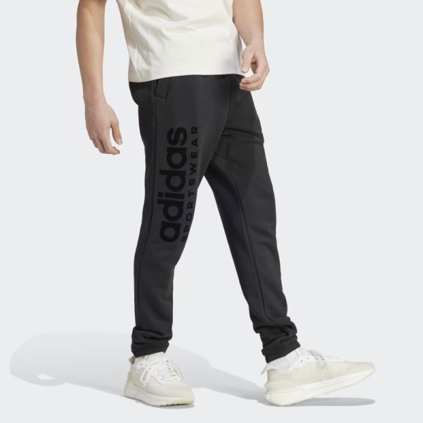 Pantalon Adidas Lounge Fleece Noir