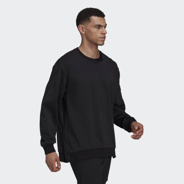Sweat Adidas Parley Run For The Oceans Noir