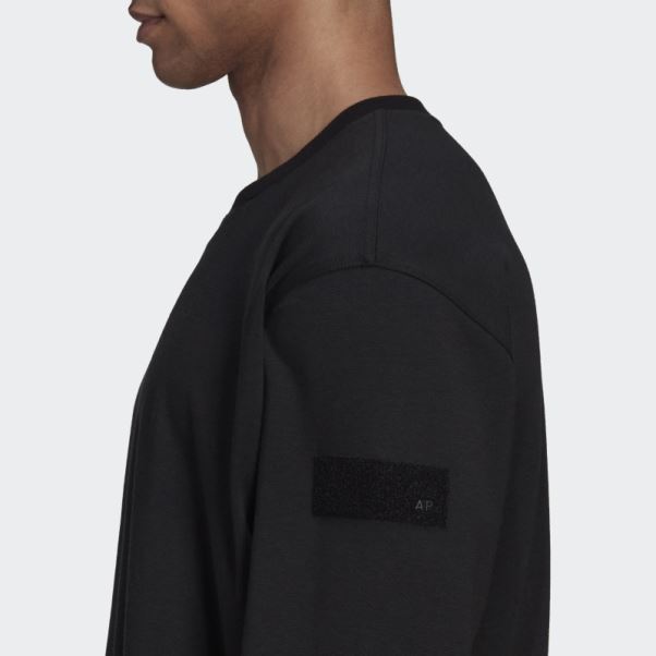 Sweat Adidas Parley Run For The Oceans Noir