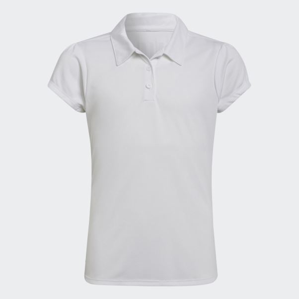 Polo Performance Primegreen Fille Blanc Adidas