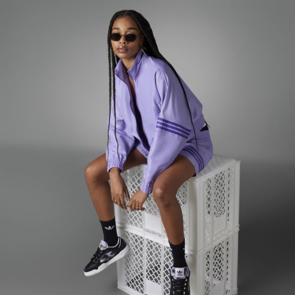 Adidas Adicolor Neuclassics Track Top Lilas
