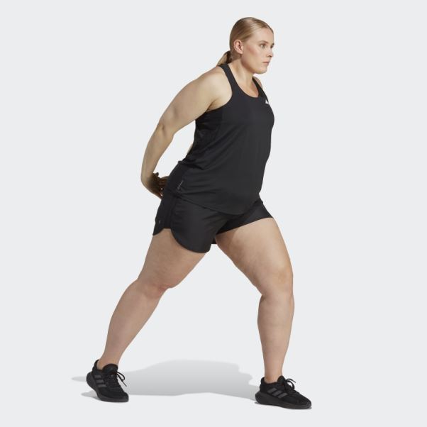 Short De Running Marathon 20 Noir (grande Taille) Adidas