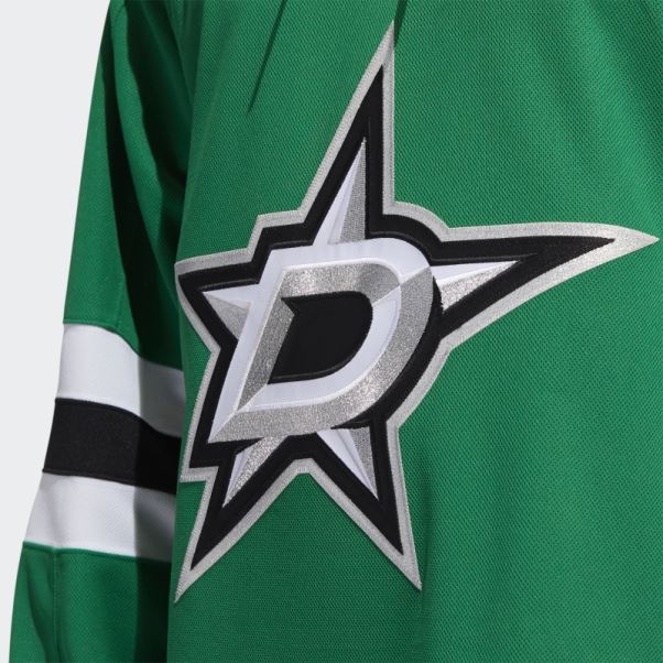 Maillot Authentique Adidas étoiles Vert Moyen Domicile