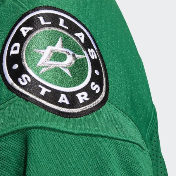 Maillot Authentique Adidas étoiles Vert Moyen Domicile