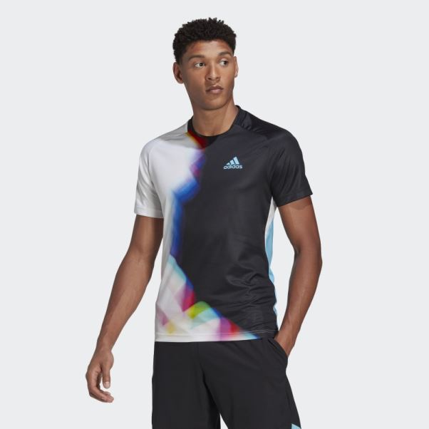 Tee Shirt Tennis Blanc Adidas