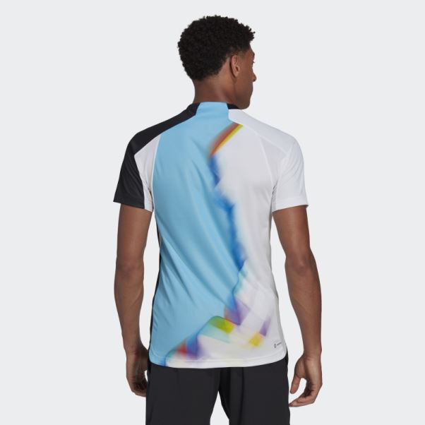 Tee Shirt Tennis Blanc Adidas