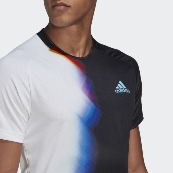 Tee Shirt Tennis Blanc Adidas