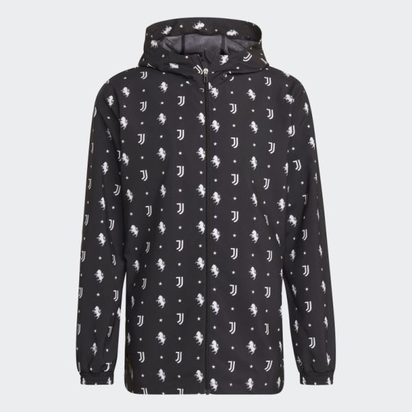 Coupe Vent Juventus Adidas Noir