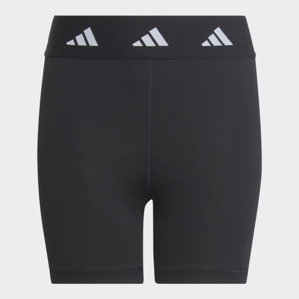 Collant Court Adidas Aeroready Techfit Period-proof Taille Haute Noir