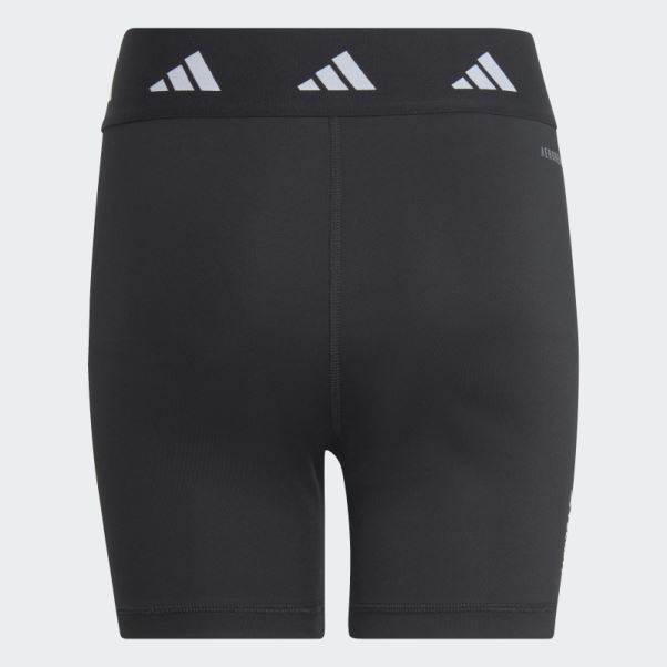 Collant Court Adidas Aeroready Techfit Period-proof Taille Haute Noir