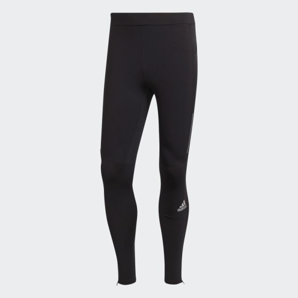 Adidas Noir Collants De Course