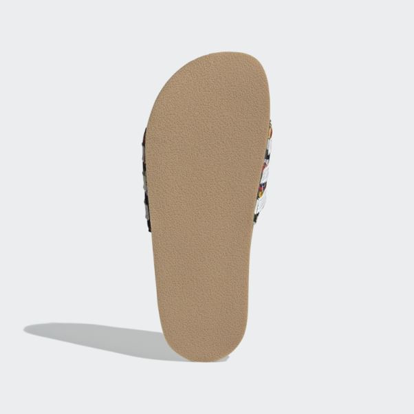 Claquettes Adilette Rich Mnisi Noires Adidas