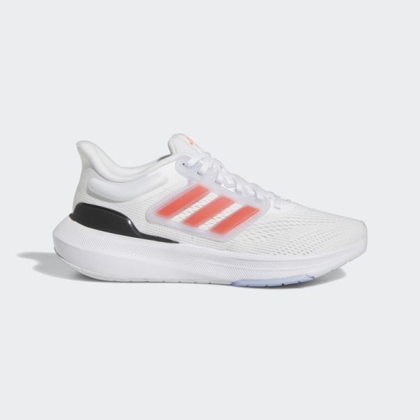 Adidas Ultrabounce Sport Chaussures De Course à Lacets Blanc