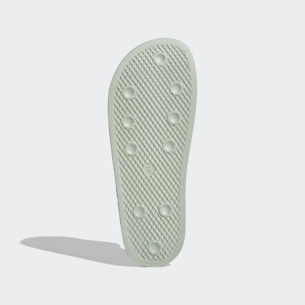 Sandales Adilette Vertes Adidas