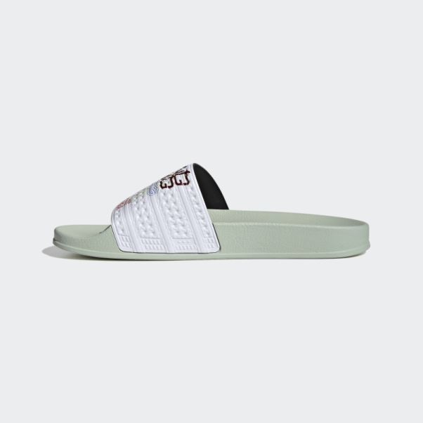 Sandales Adilette Vertes Adidas