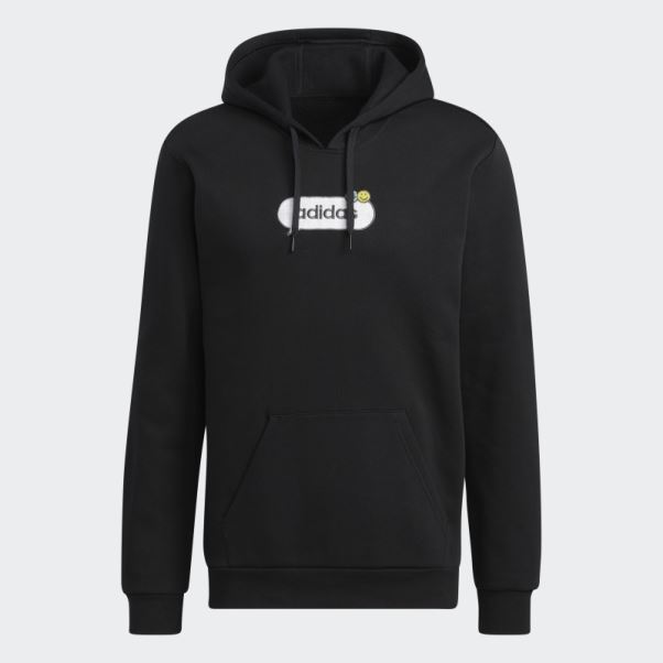 Sweat à Capuche Graphique Optimoticons Noir Adidas