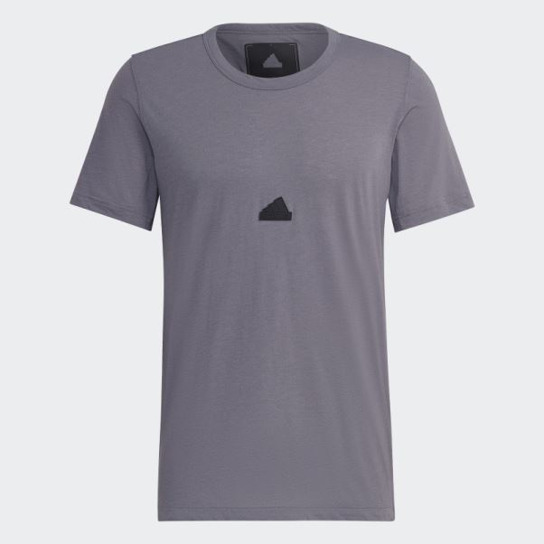Tee Shirt Trace Gris Adidas