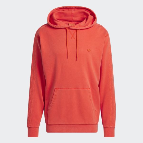 Adidas Sweat à Capuche Poids Plume Shmoofoil Rouge