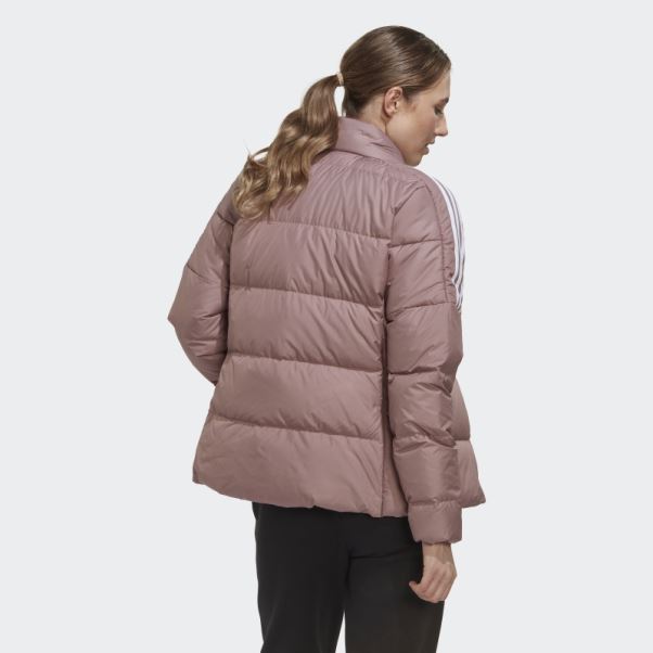 Doudoune Adidas Essentials Mi-épaisse Violette
