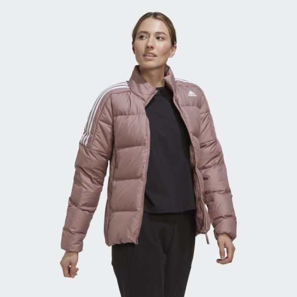 Doudoune Adidas Essentials Mi-épaisse Violette
