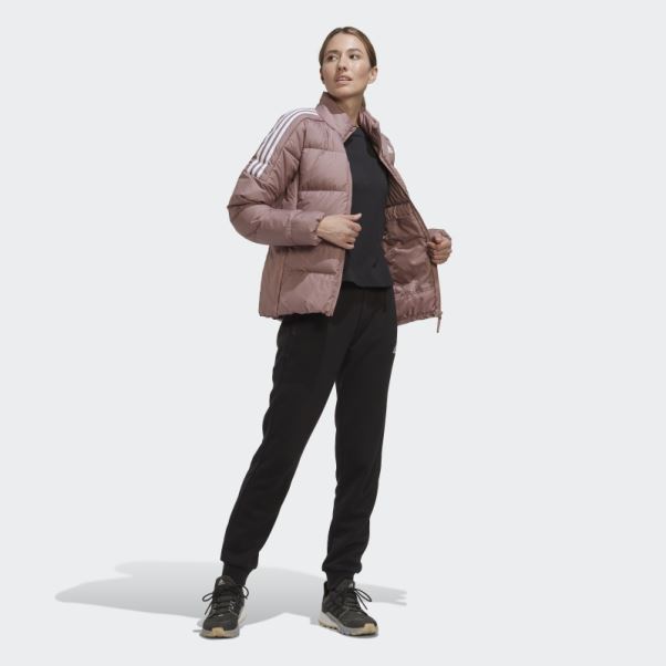 Doudoune Adidas Essentials Mi-épaisse Violette