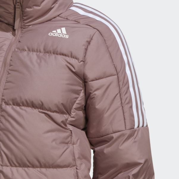 Doudoune Adidas Essentials Mi-épaisse Violette