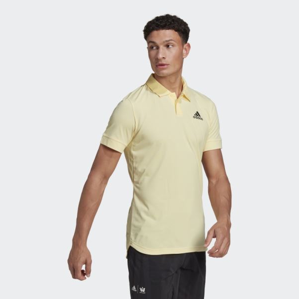 Adidas Tennis New York Freelift Polo Jaune