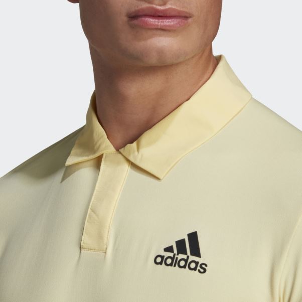 Adidas Tennis New York Freelift Polo Jaune