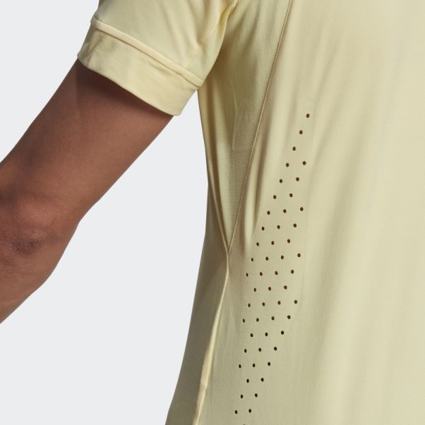 Adidas Tennis New York Freelift Polo Jaune