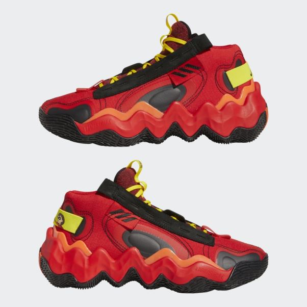 Adidas Exhibition B Candace Parker Mid Chaussures Rouge