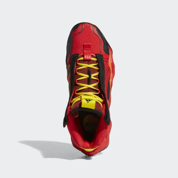 Adidas Super Candace Parker Exhibition B Mid Chaussures De Basket Rouge