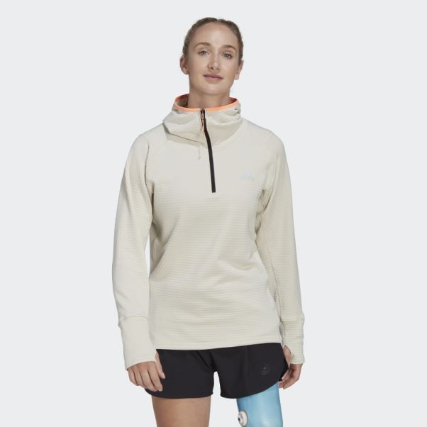 Sweat à Capuche à Manches Longues En Aluminium X-city Fleece Adidas