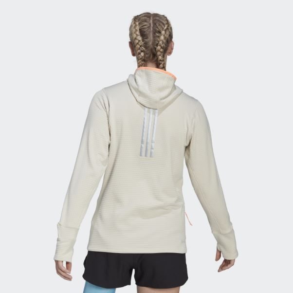 Sweat à Capuche à Manches Longues En Aluminium X-city Fleece Adidas