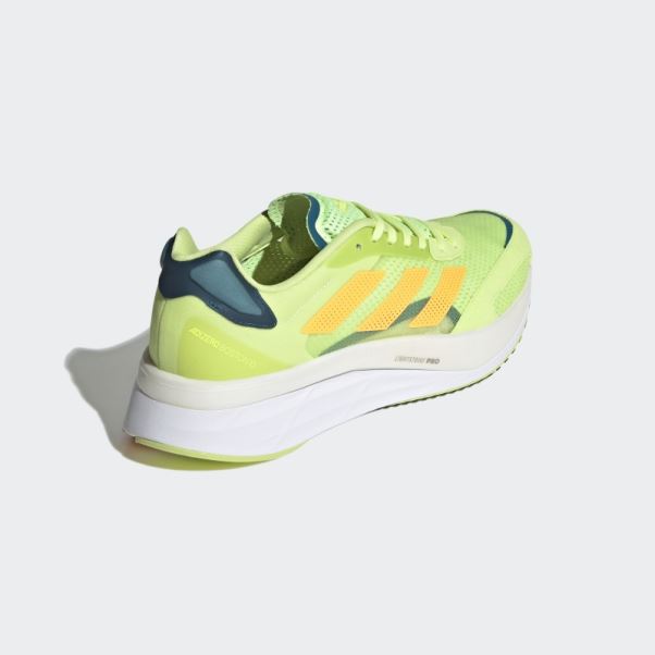 Adidas Chaux Adizero Boston 10 Chaussures