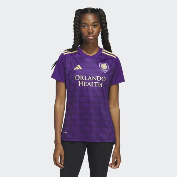 Maillot Domicile Orlando City 23/24 Adidas Riche Violet