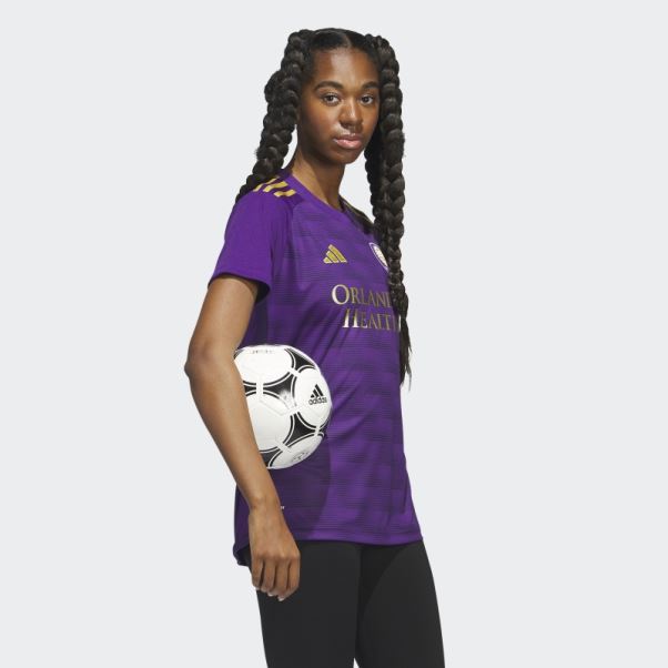 Maillot Domicile Orlando City 23/24 Adidas Riche Violet