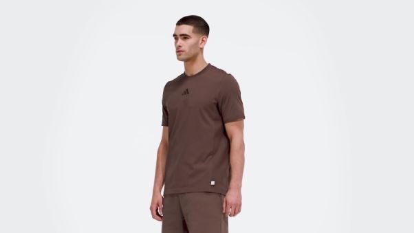 T-shirt Adidas Studio Lounge Marron