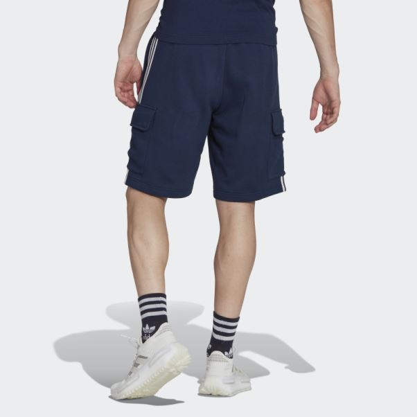 Adicolor Classics Short Cargo à 3 Bandes Indigo Nuit Adidas