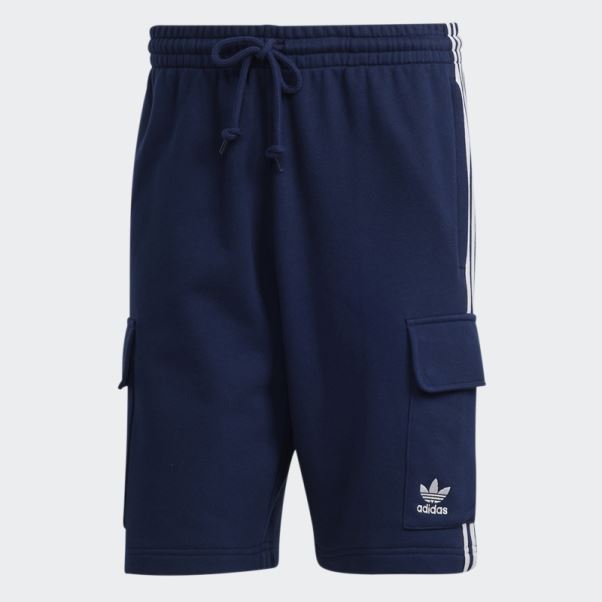 Adicolor Classics Short Cargo à 3 Bandes Indigo Nuit Adidas