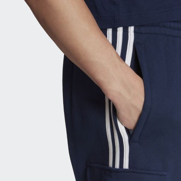 Adicolor Classics Short Cargo à 3 Bandes Indigo Nuit Adidas