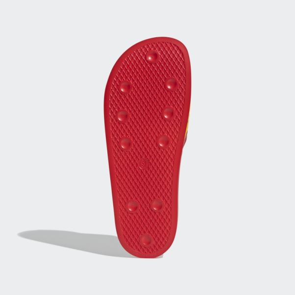 Adidas Adilette Glisse Jaune