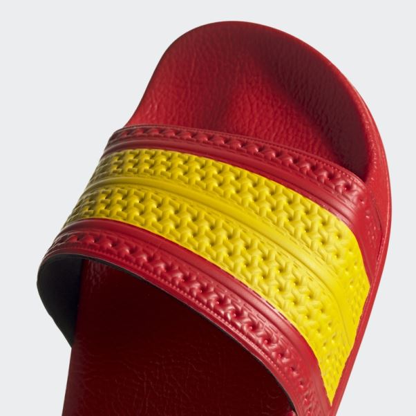 Adidas Adilette Glisse Jaune