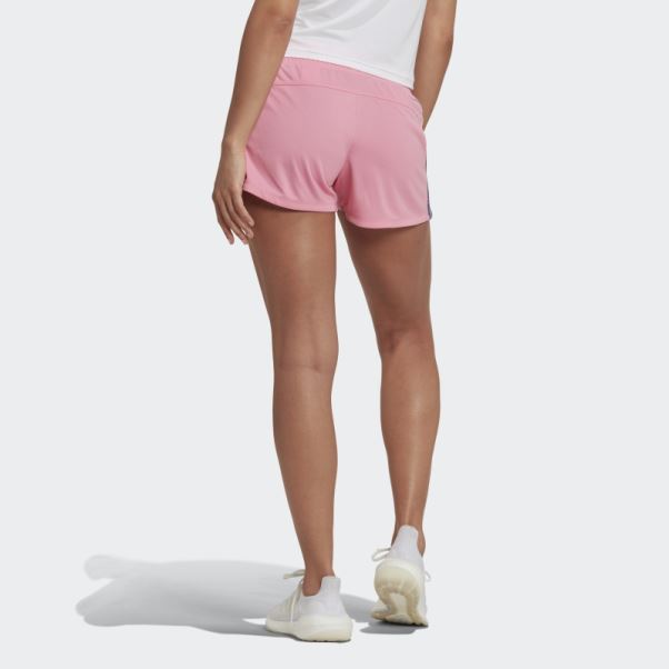 Short Adidas Aeroready Made For Training Floral Pacer Rose