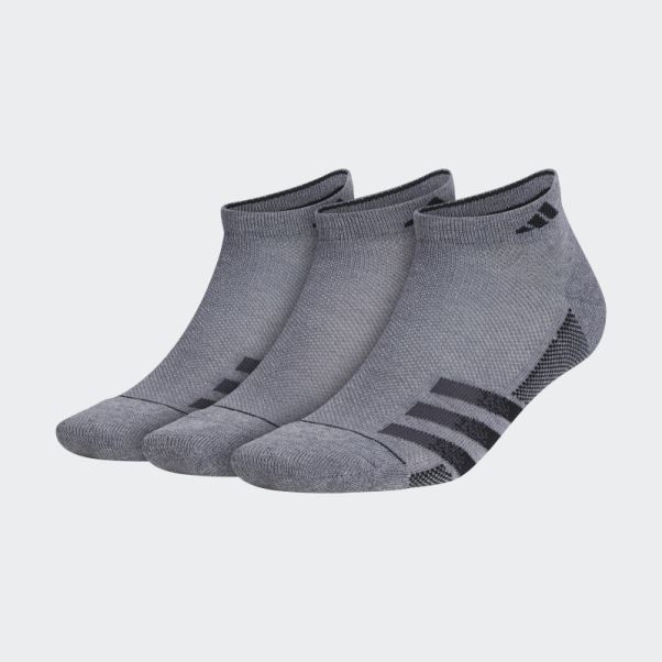 Chaussettes Basses Adidas Superlite Stripe Grises 3 Paires
