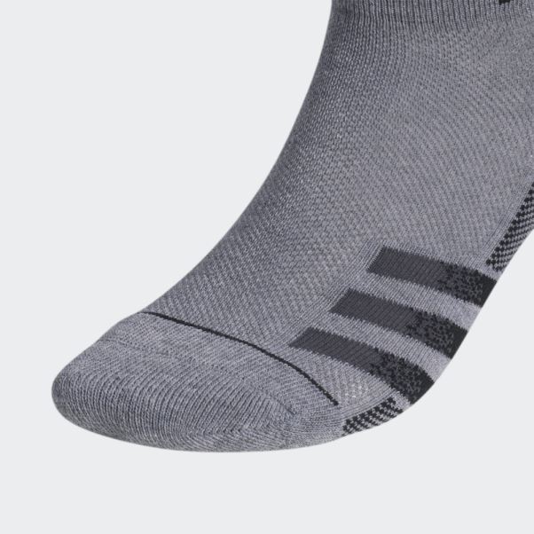 Chaussettes Basses Adidas Superlite Stripe Grises 3 Paires