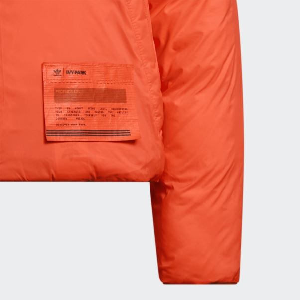 Doudoune En Nylon Léger Adidas Orange Focus