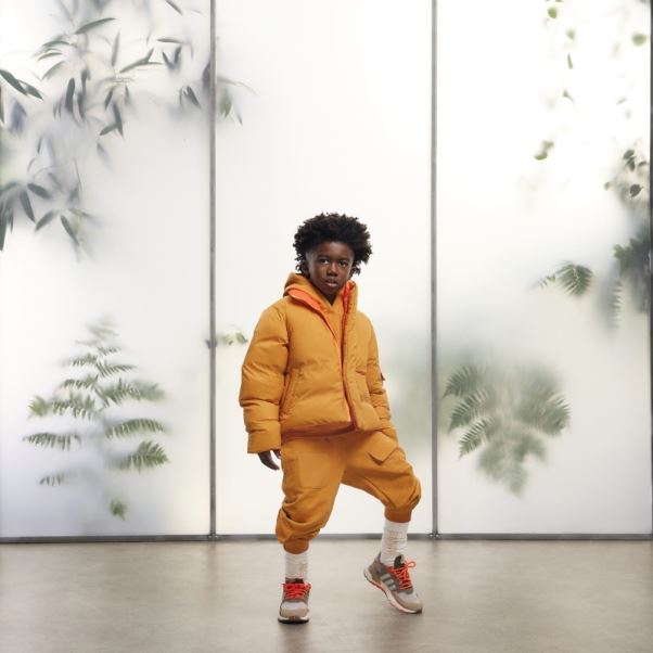 Doudoune En Nylon Léger Adidas Orange Focus
