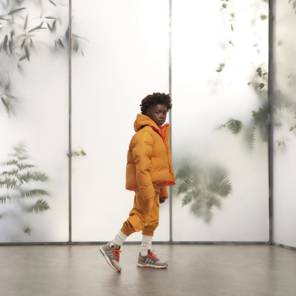 Doudoune En Nylon Léger Adidas Orange Focus