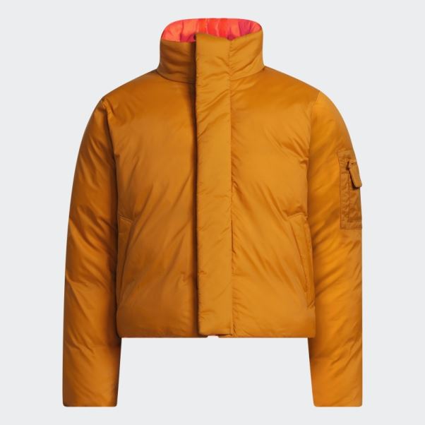 Doudoune En Nylon Léger Adidas Orange Focus